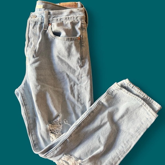 Levi's Wedgie Straight Ankle Women’s Jeans in color Flow Style 30x28 - Picture 5 of 9